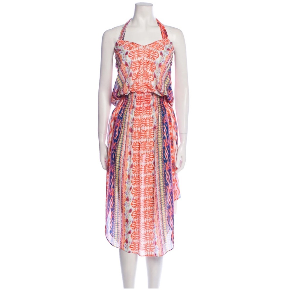 Ramy Brook Print Halter Sundress Size XS New without tag